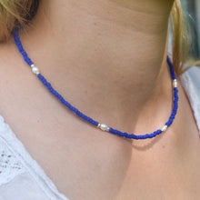 Load image into Gallery viewer, Dark Blue Kai Necklace
